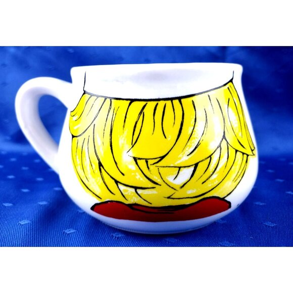 Cambell's Kid Soup Mug Vintage 1998 Smiling Boy Advertising Ceramic Cup 3.25 In - Picture 4 of 11